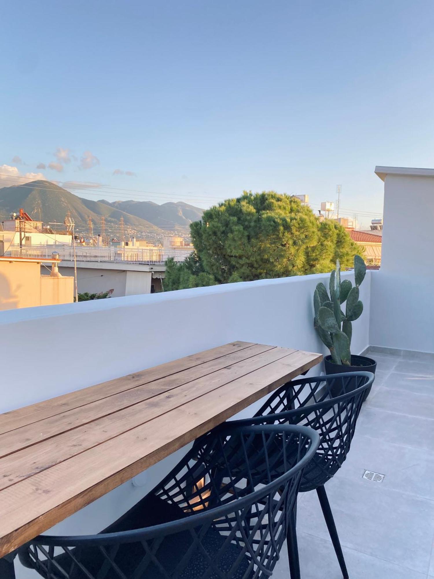 Hyperion Penthouse Apartment Patras Exterior foto